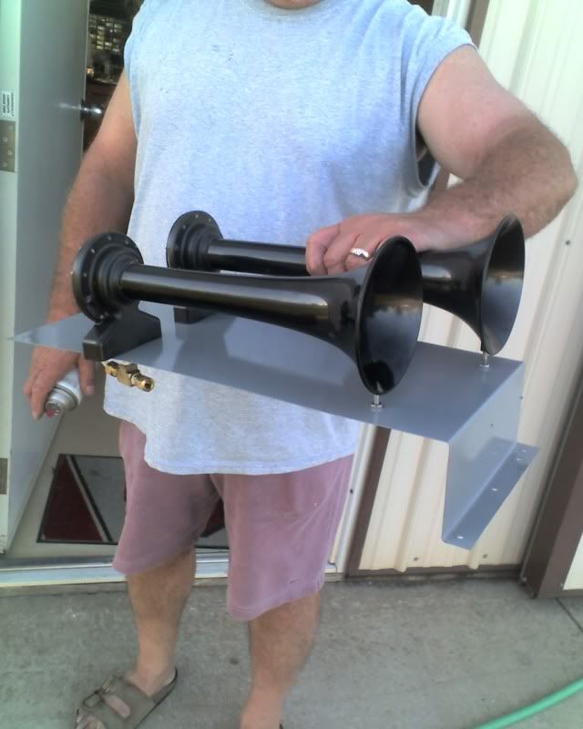 Air horns installed Ford Powerstroke Diesel Forum